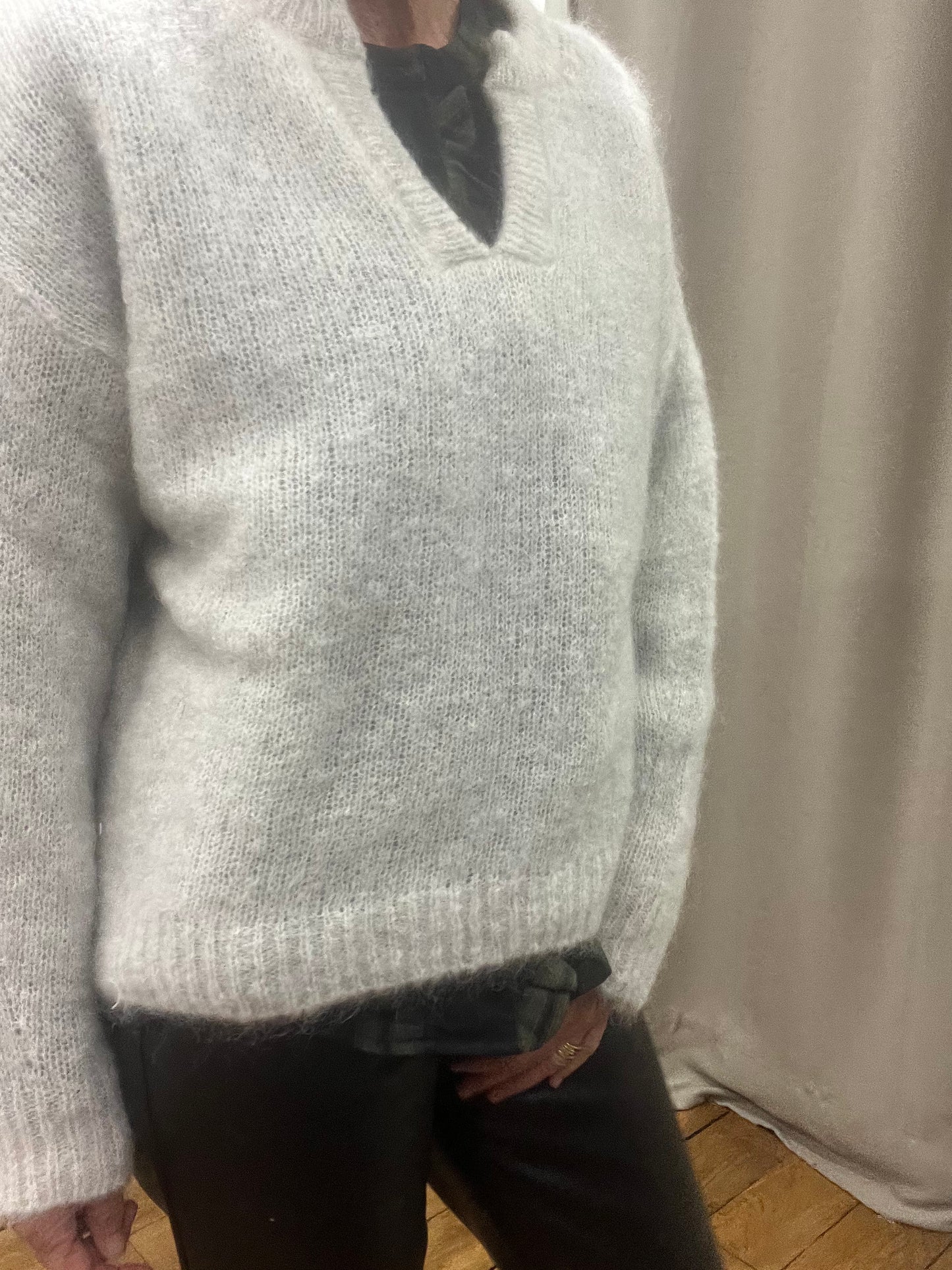 Pull alabama gris chiné