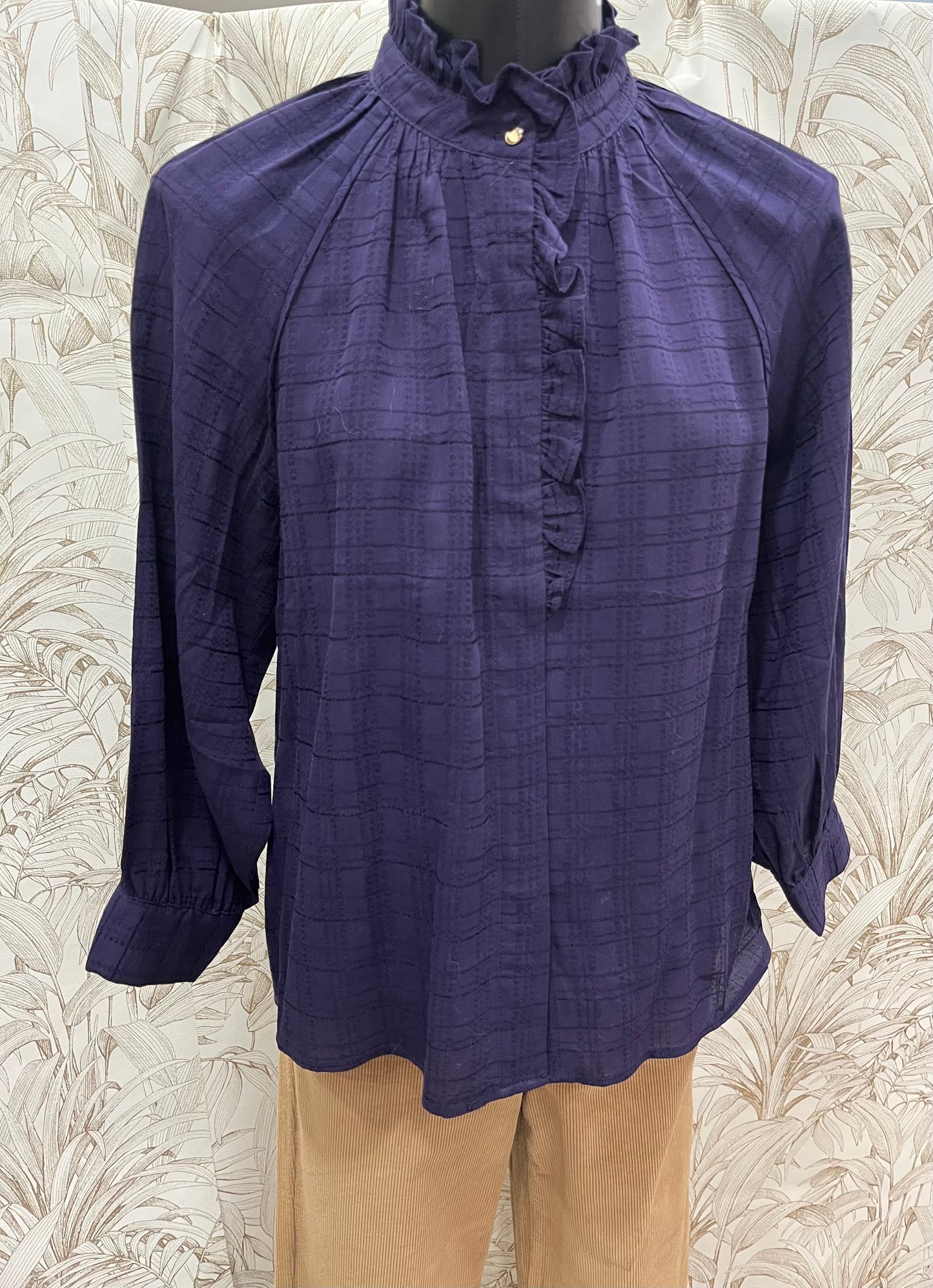 Blouse simone purple