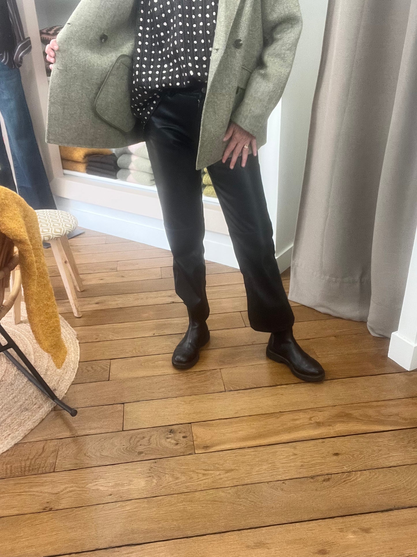 Manteau court croisé "LE LONDON"